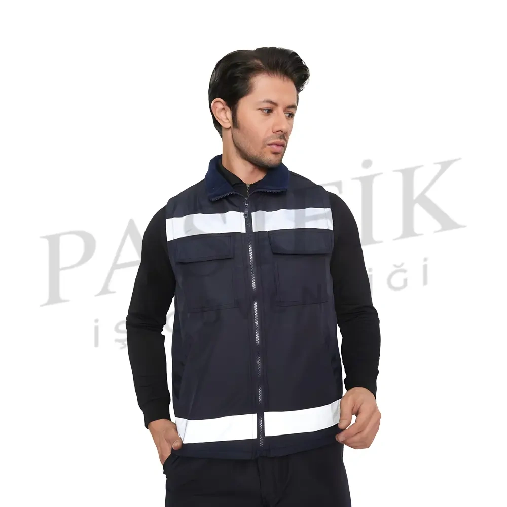 HI-VIS YELEK LACİVERT