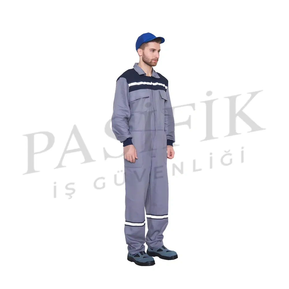 MERCAN TEKNİK İŞ TULUMU GRİ