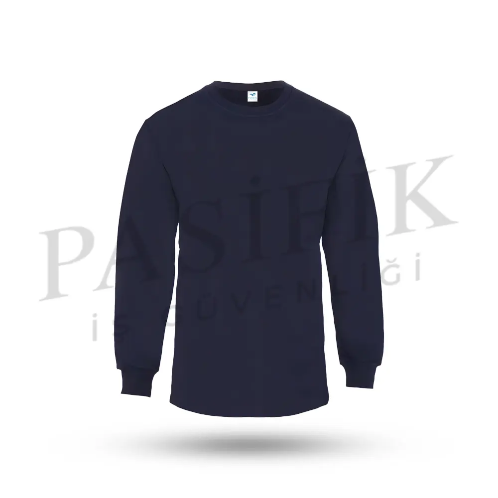RELAX BİSİKLET YAKA SWEATSHIRT PS7201 SİYAH