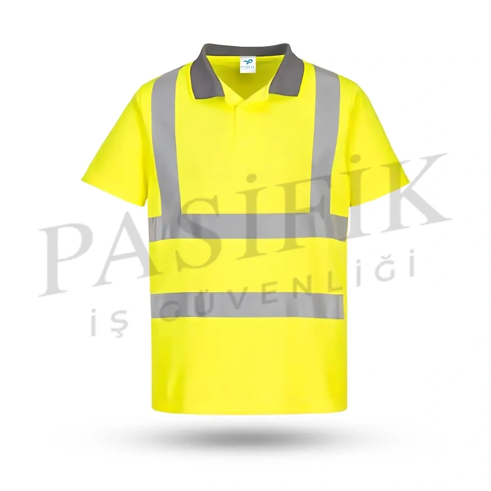 HI-VIS POLO YAKA T-SHIRT  SARI