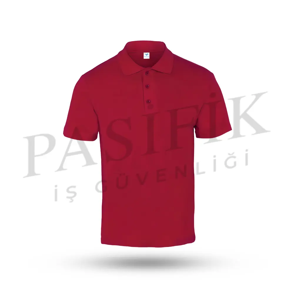 POLO YAKA T-SHIRT PS7600 BORDO
