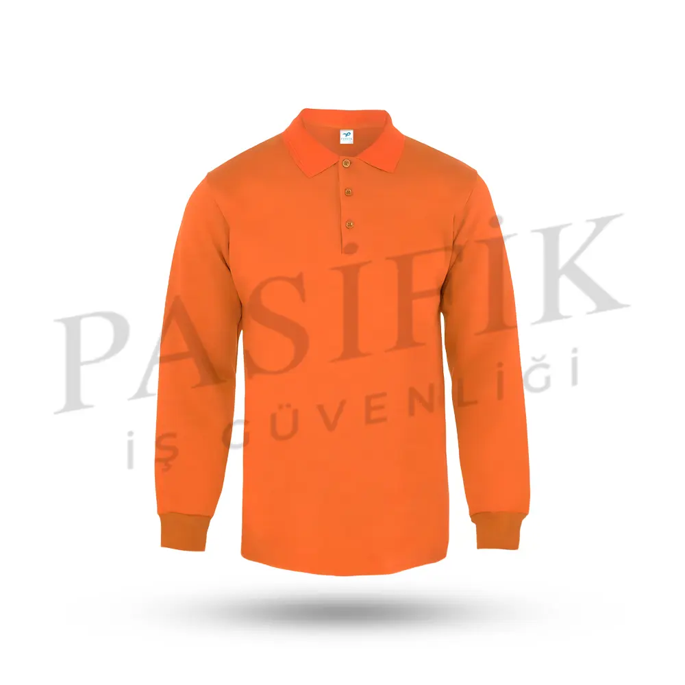 COMFORT POLO SWEATSHİRT PS7200 TURUNCU