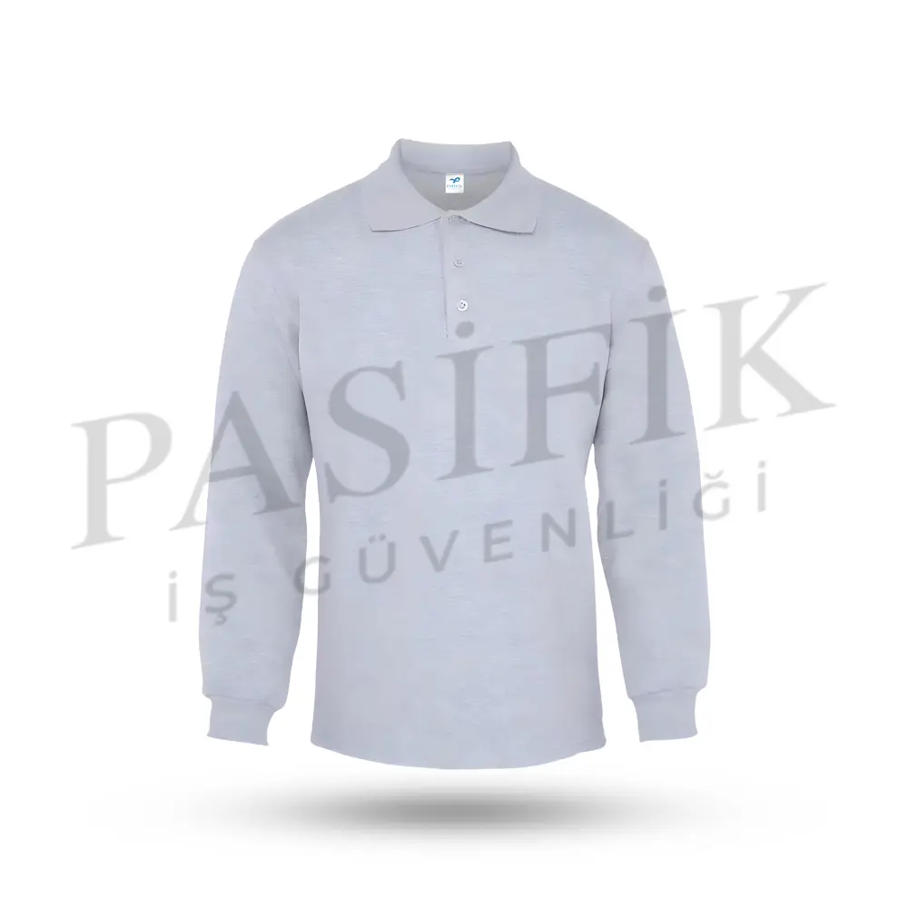 COMFORT POLO SWEATSHIRT PS7200 GRİ